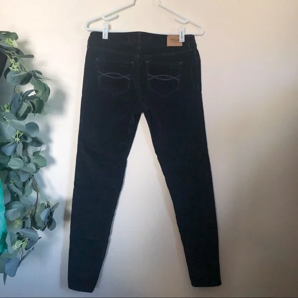 abercrombie & fitch | navy velveteen pants 4 - Picture 2 of 5